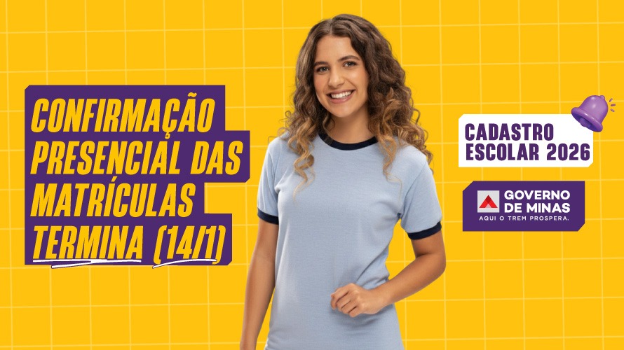 Pais e responsáveis precisam confirmar matrícula na rede estadual até 14/1