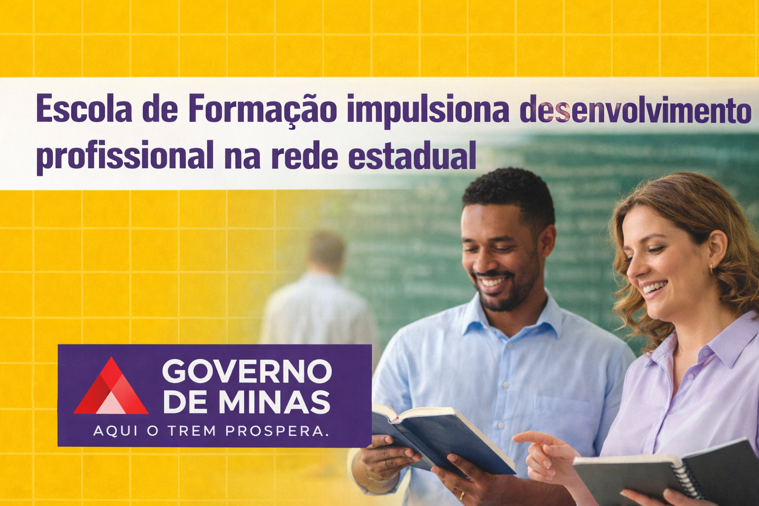 Escola de Formação impulsiona desenvolvimento profissional na rede estadual