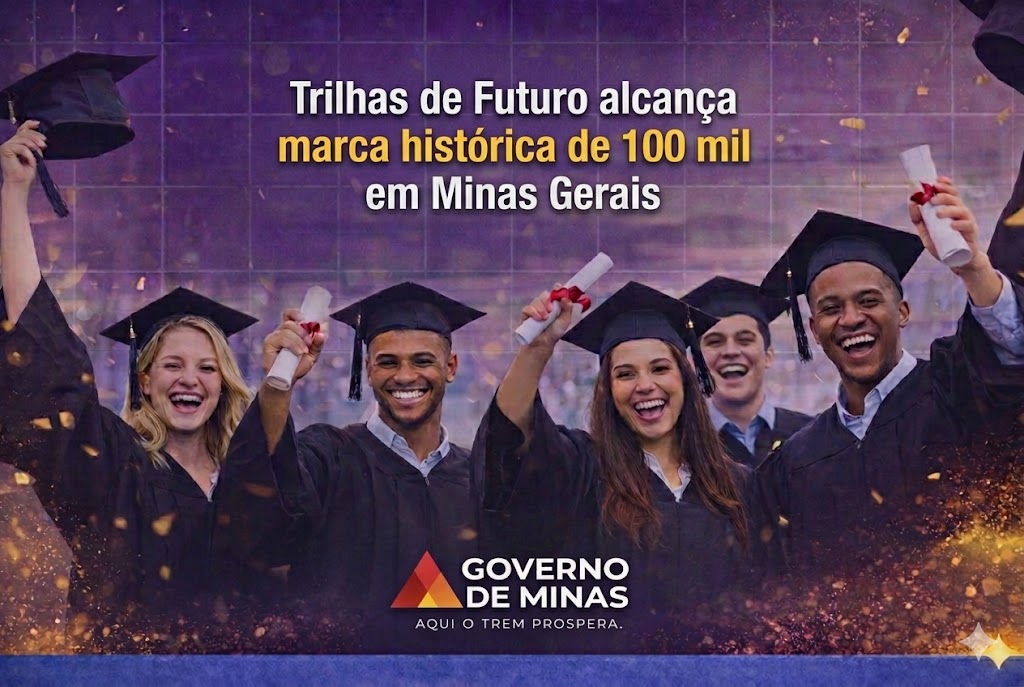 Trilhas de Futuro alcança marca histórica de 100 mil profissionais formados em Minas Gerais