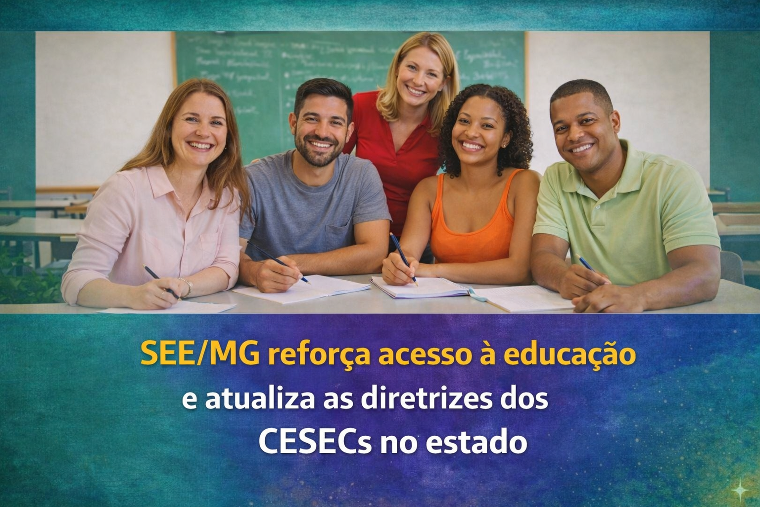 SEE/MG reforça acesso à educação e atualiza as diretrizes dos CESECs no estado