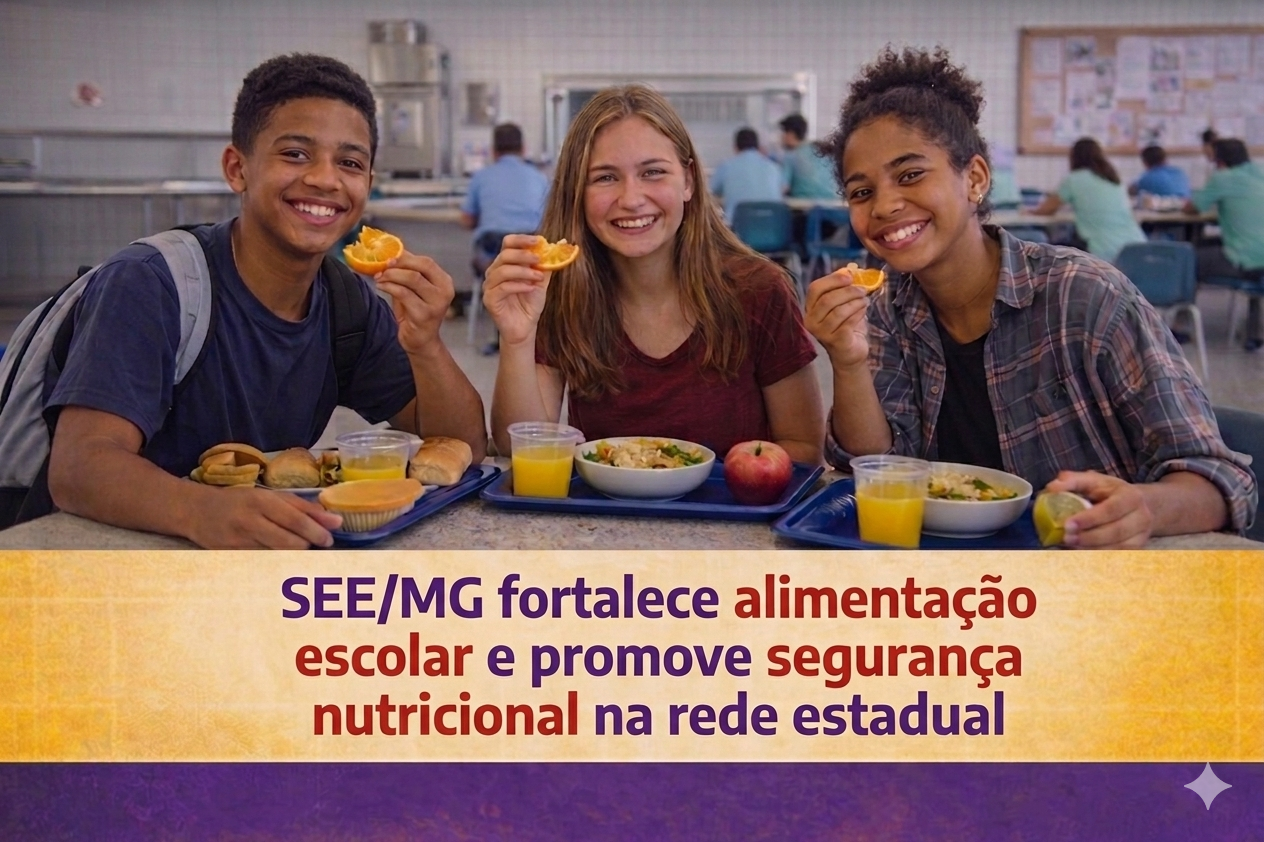 SEE/MG fortalece alimentação escolar e promove segurança nutricional na rede estadual
