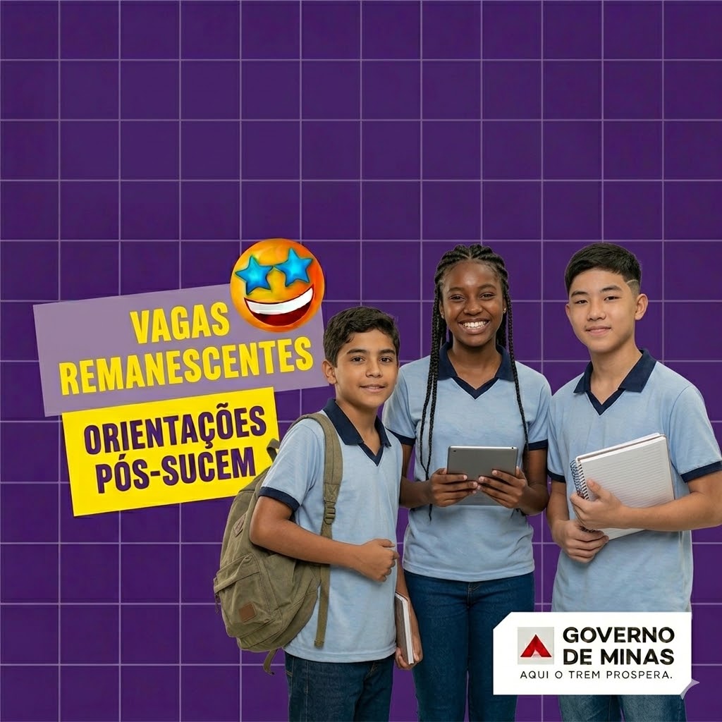 Secretaria de Educação orienta sobre solicitação de vagas na rede estadual após encerramento do SUCEM