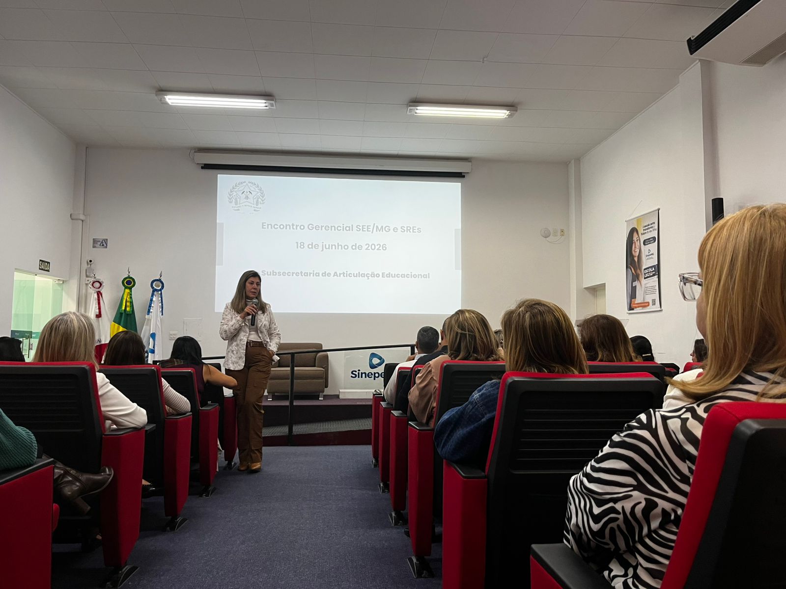 Secretaria de Educação promove encontro gerencial para fortalecer a gestão educacional em todo o estado
