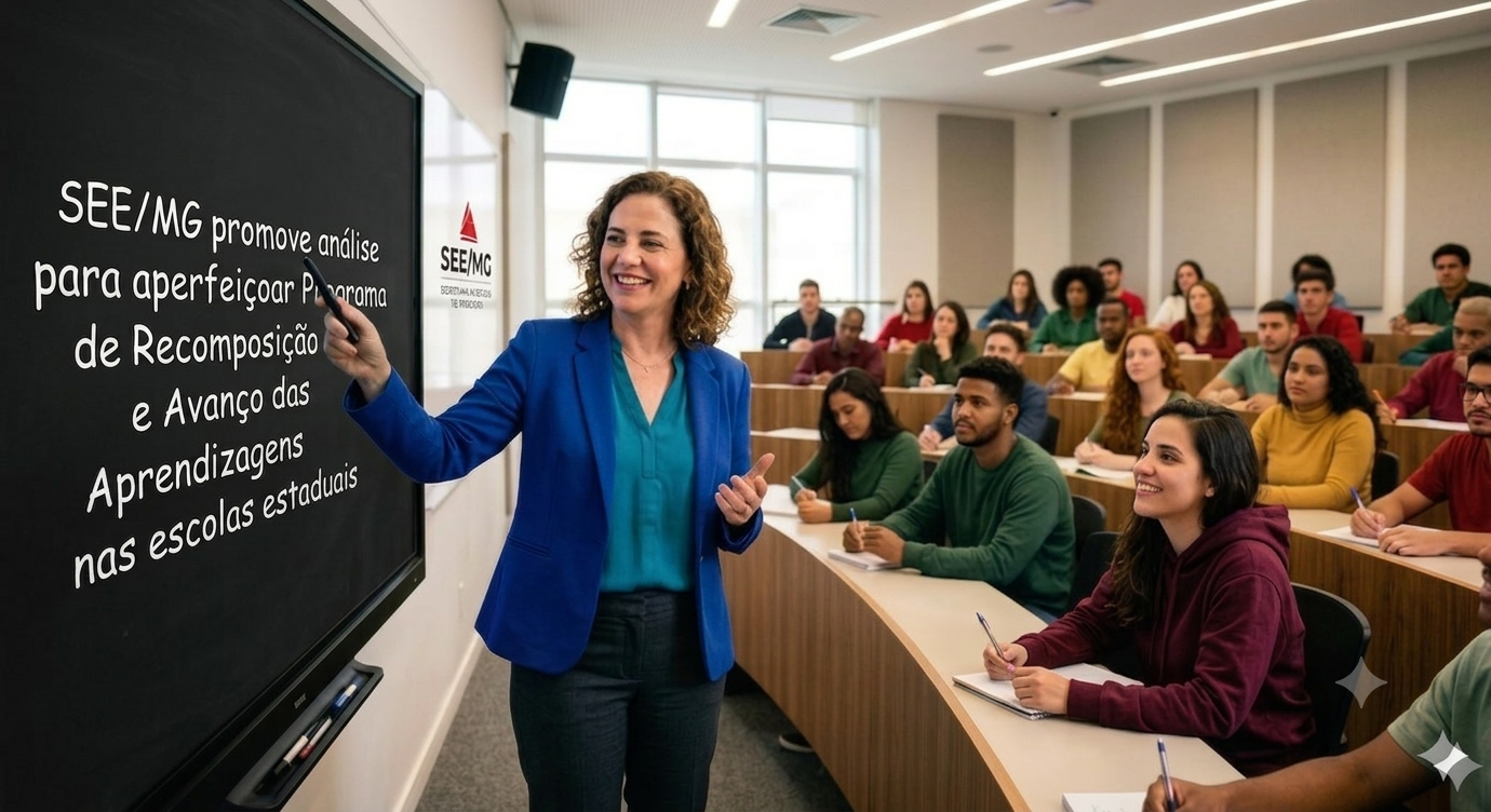 SEE/MG promove análise para aperfeiçoar Programa de Recomposição e Avanço das Aprendizagens nas escolas estaduais