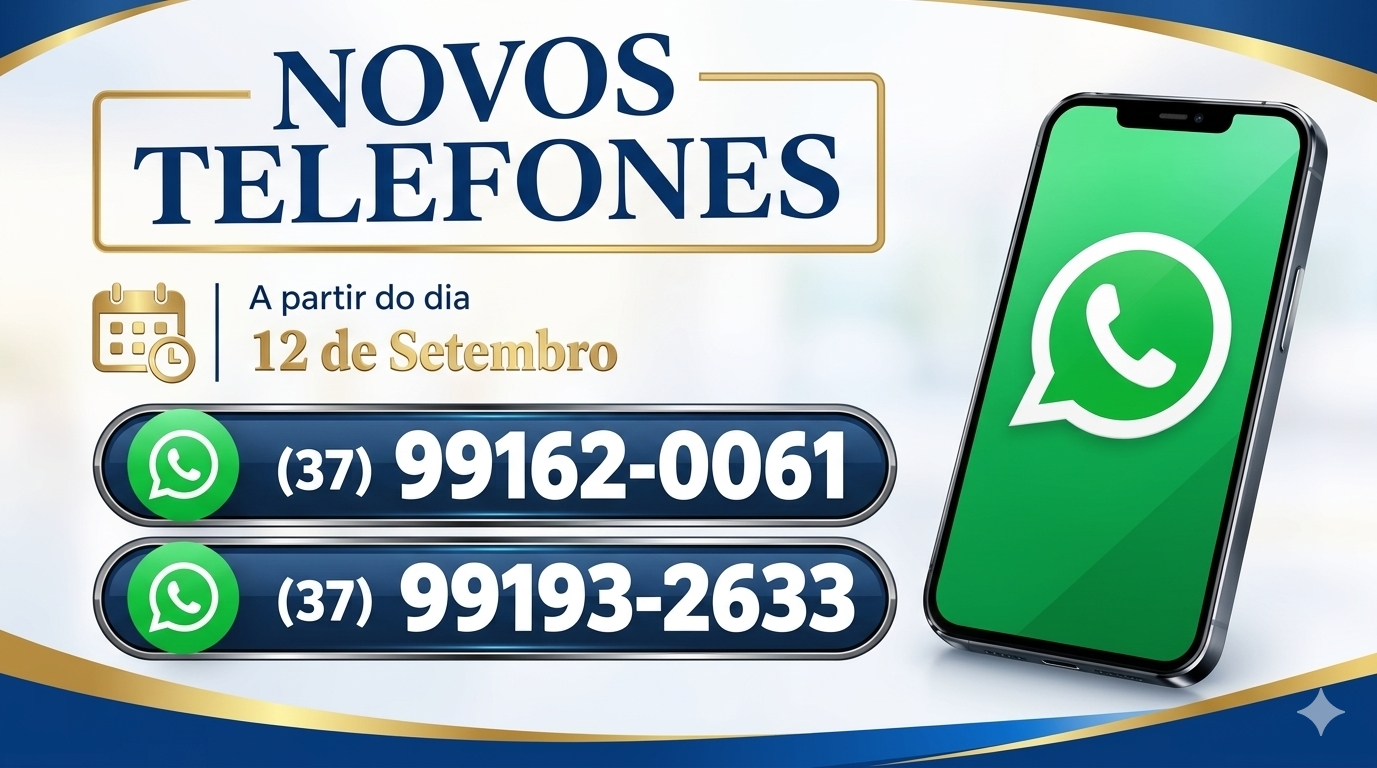 Novos telefones – SRE Pará de Minas