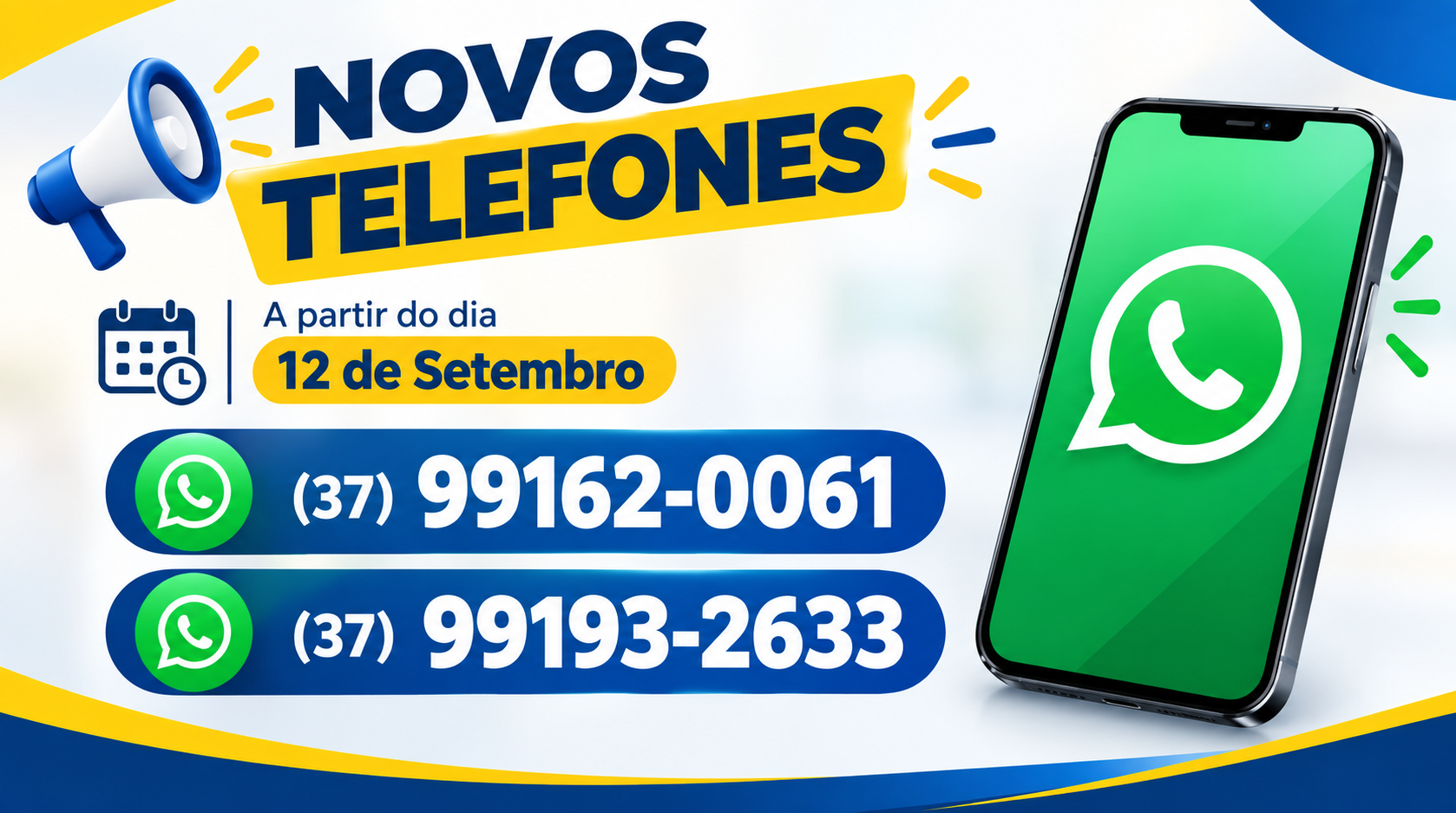 Novos telefones