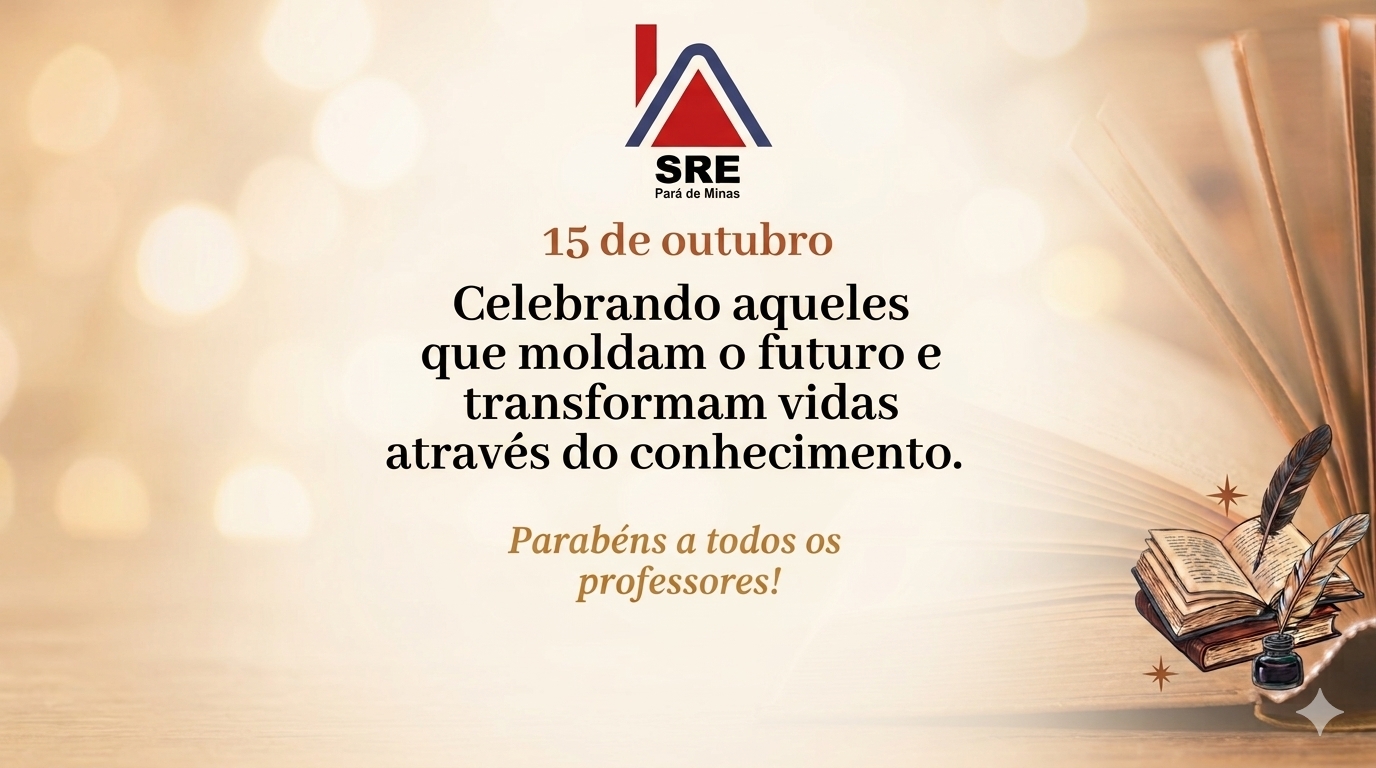 Parabéns a todos os professores!